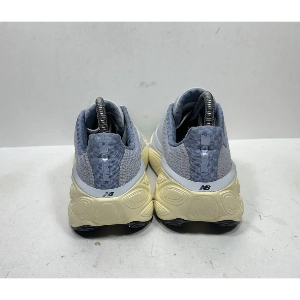 New Balance Fresh Foam X More V5 Womens Sz 7.5 Pearl Grey Calcium Running Shoes